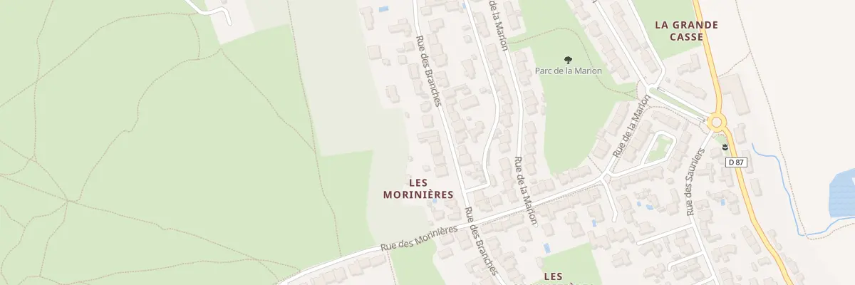 Plan du 119 Rue des Branches aux Sables-d’Olonne