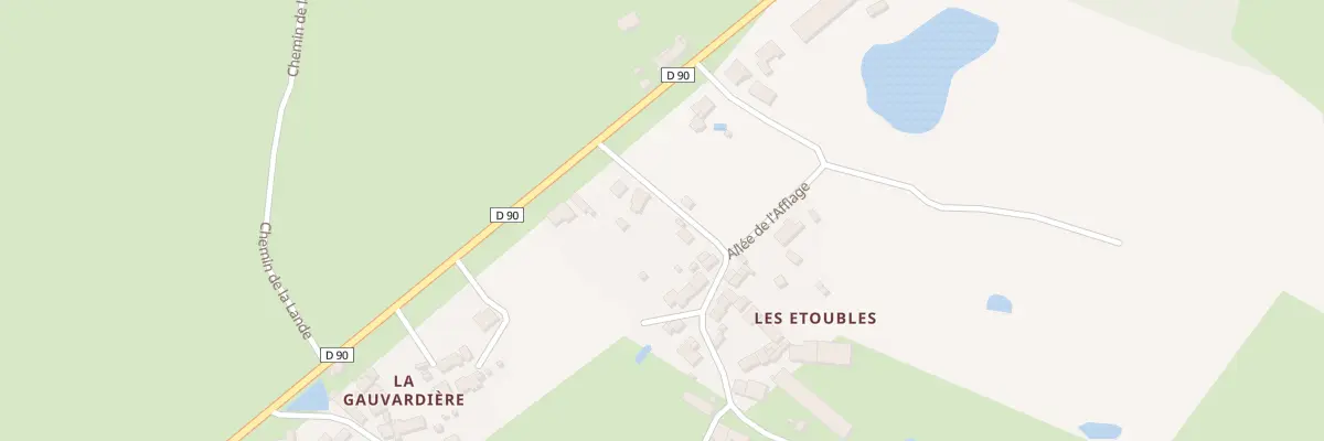 Plan du 4 All du Moulin à La Garnache