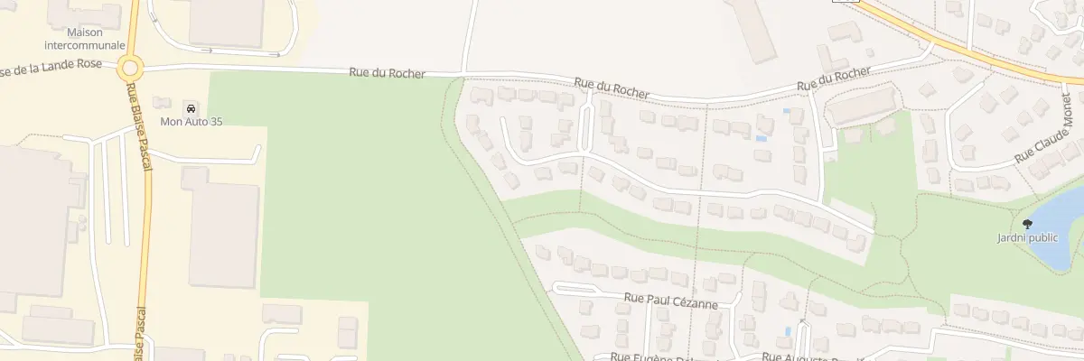 Plan du 34 Rue Paul Sérusier à Guichen