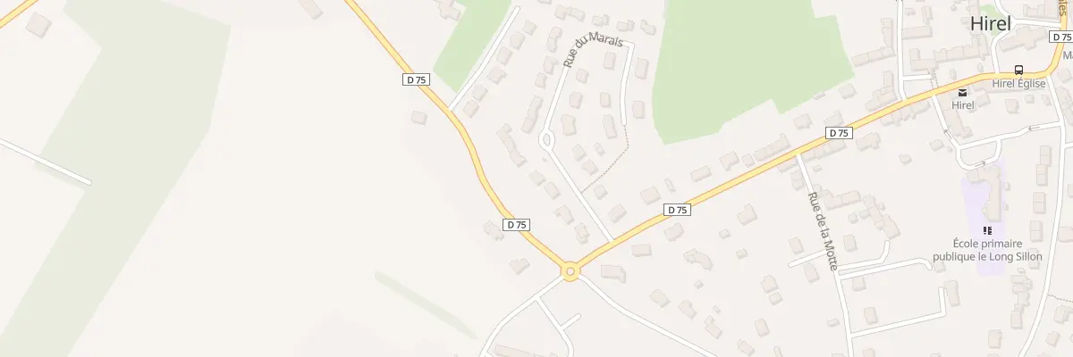 Plan du 7 Rue des Marais à Hirel