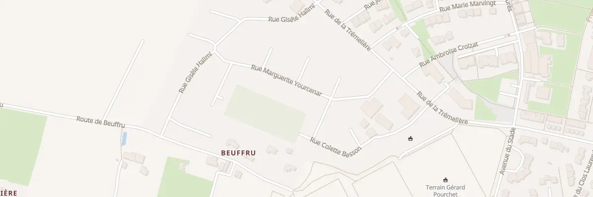 Plan du 5 Rue Marguerite Yourcenar au Rheu