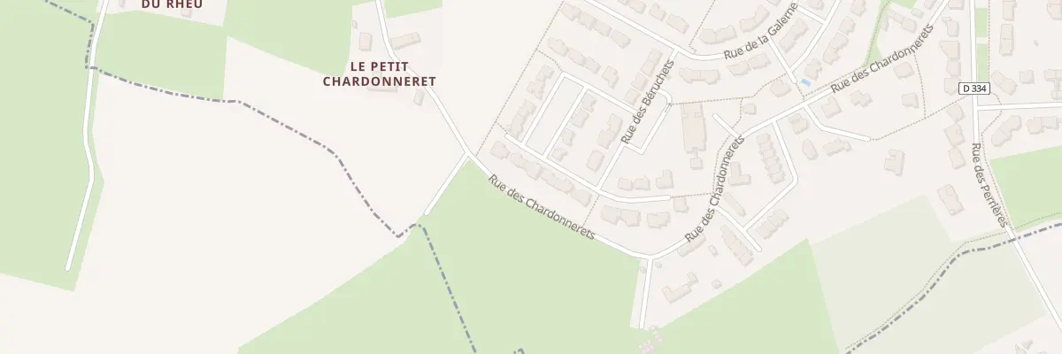 Plan du 22 Rue des Jouannes au Rheu