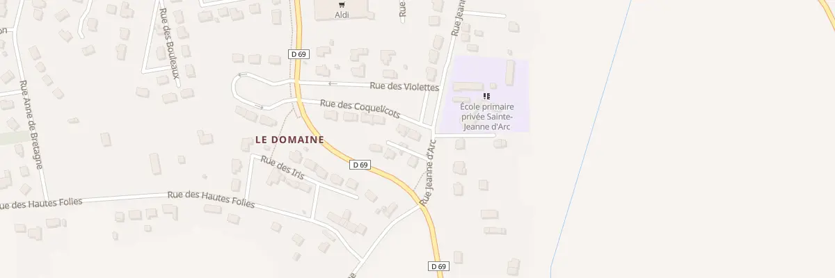 Plan du 11 Rue des Coquelicots à Guipry-Messac