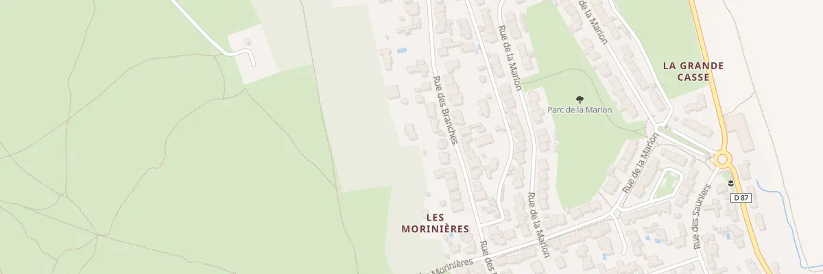 Plan du 129B Rue des Branches aux Sables-d’Olonne