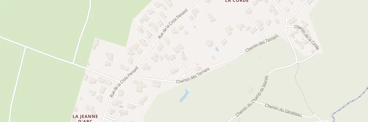 Plan du 7 Che des Terriers à Brem-sur-Mer