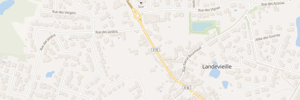 Plan du 17T Rue des sables à Landevieille