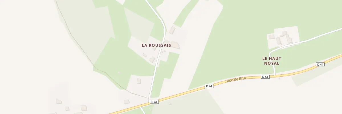 Plan du 7 La Houssais à Goven