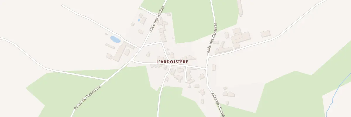 Plan du 9 All des Pierres à La Garnache