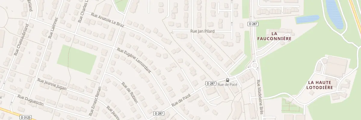 Plan du 8 Rue Jean Guéhenno à L’Hermitage