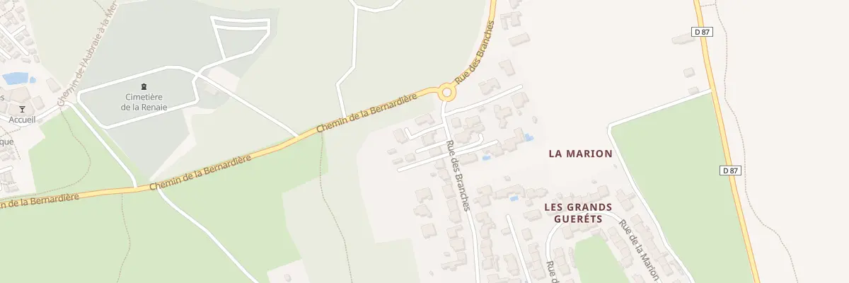 Plan du 167 Rue des Branches aux Sables-d’Olonne