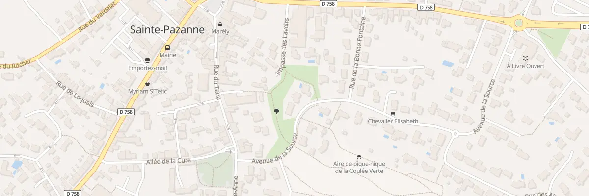 Plan du 3 Av de la Source à Sainte-Pazanne