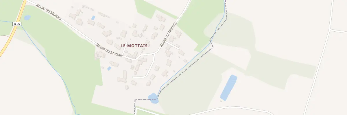 Plan du 430 Rte du Mottais à Machecoul-Saint-Même