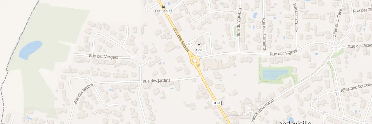 Plan du 11Q Rue des sables à Landevieille