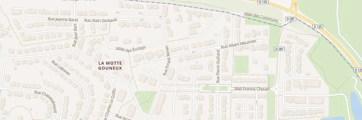 Plan du 2 Rue Albert Meusnier à L’Hermitage