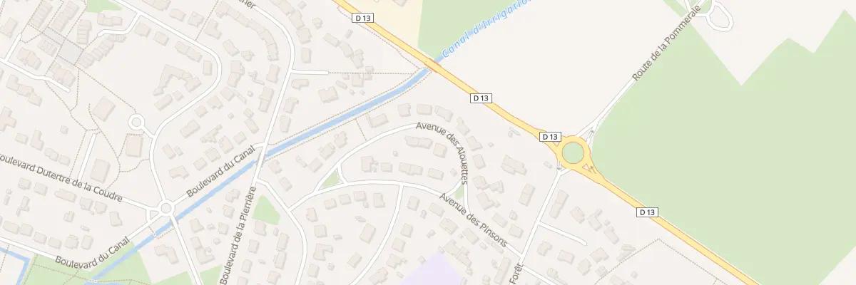 Plan du 6555 Av des Alouettes à Machecoul-Saint-Même