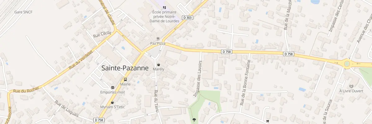 Plan du 4 Rue de l’Auditoire à Sainte-Pazanne