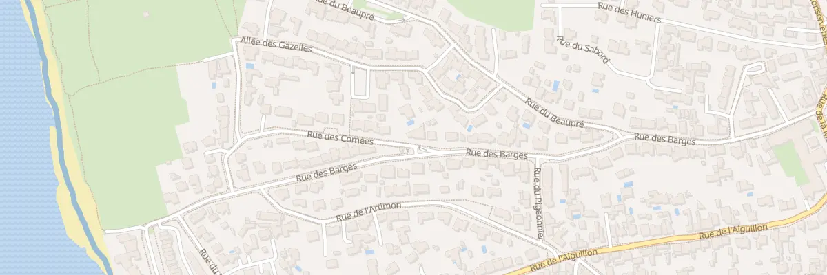 Plan du 64 Rue des Barges - Les Sables aux Sables-d’Olonne