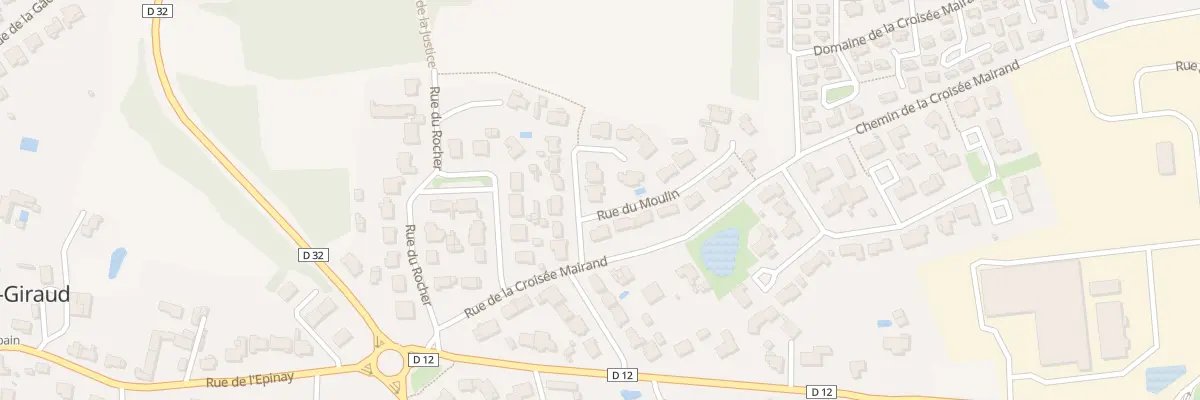 Plan du 14 Rue du moulin à La Chaize-Giraud