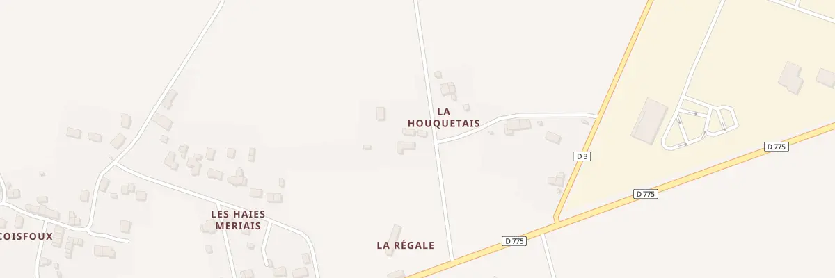 Plan du 3 La Houquetais à Guémené-Penfao