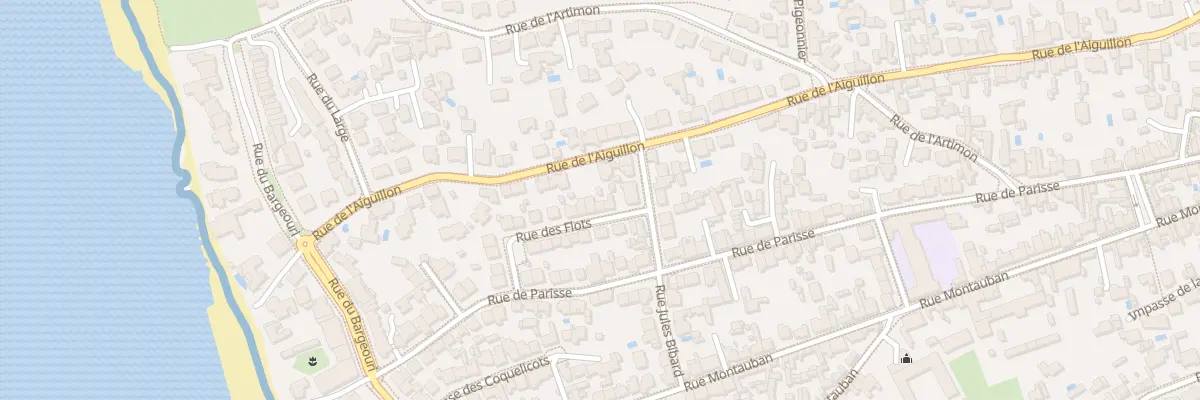 Plan du 23 Rue des Flots aux Sables-d’Olonne
