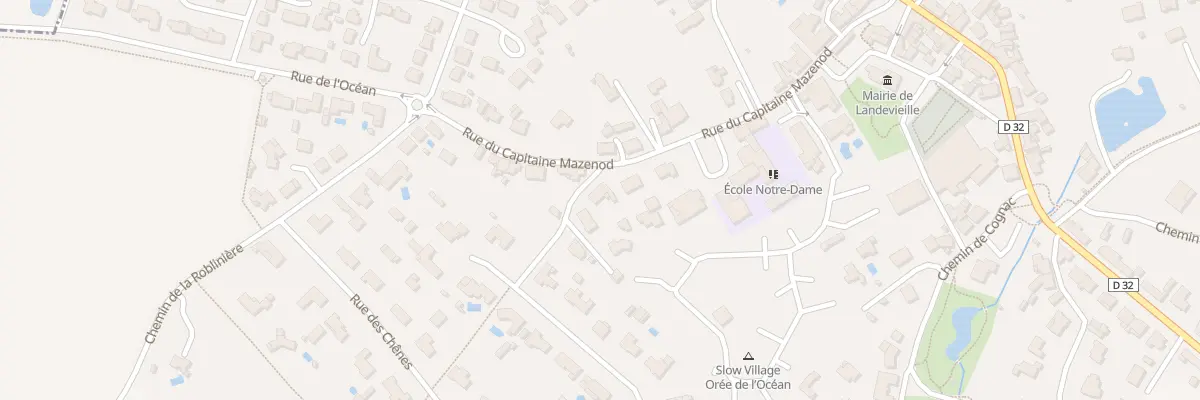 Plan du 5116 Rue du cap de mazenod à Landevieille