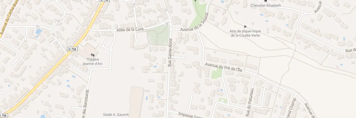 Plan du 7 Rue Sainte-Anne à Sainte-Pazanne
