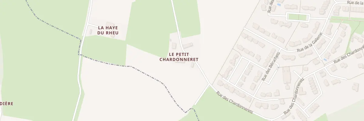 Plan du 5900 Le Chardonneret au Rheu