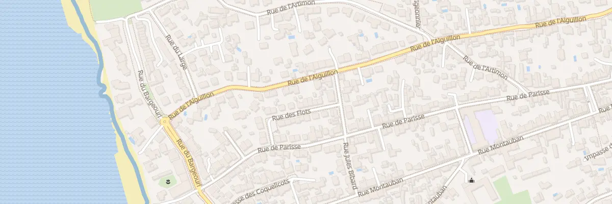 Plan du 19 Rue des Flots aux Sables-d’Olonne