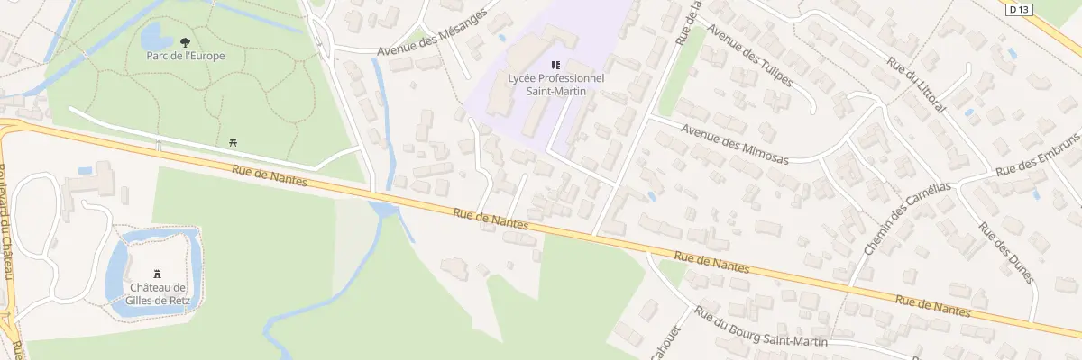 Plan du 17A Rue de Nantes à Machecoul-Saint-Même