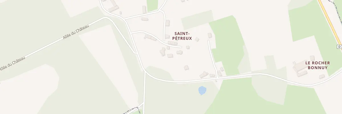 Plan du 5875 Saint-pétreux à Plerguer