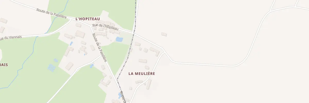 Plan du 3 La Meuliere à Paulx