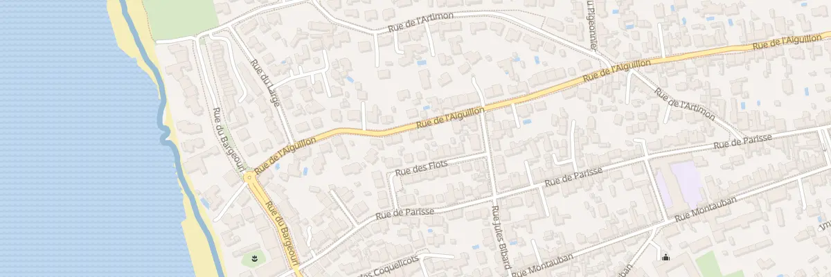Plan du 97 Rue de l’Aiguillon aux Sables-d’Olonne