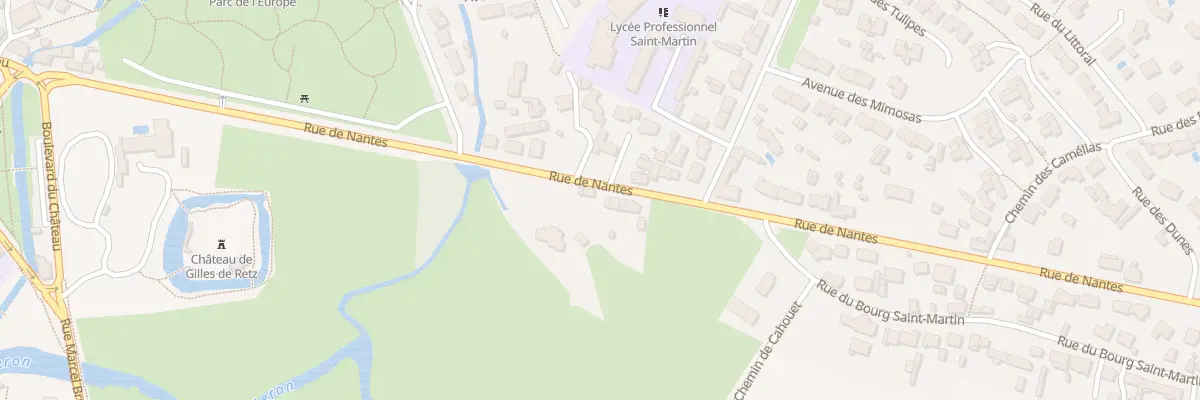 Plan du 14 Rue de Nantes à Machecoul-Saint-Même