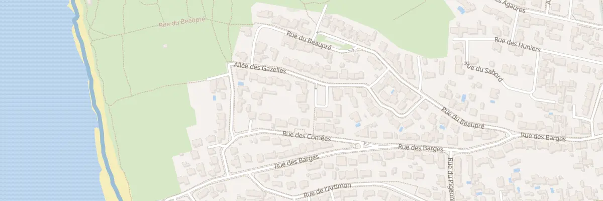 Plan du 4 All des Chaloupes aux Sables-d’Olonne