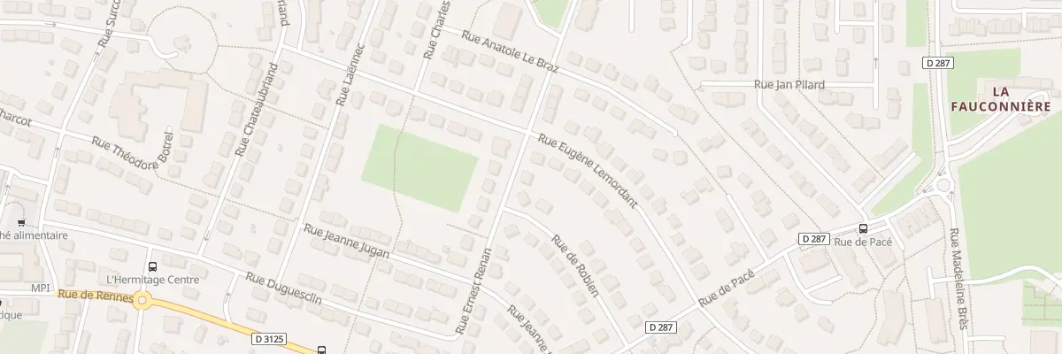 Plan du 16 Rue Ernest Renan à L’Hermitage