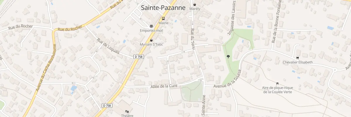 Plan du 8 Rue de la Graineterie à Sainte-Pazanne
