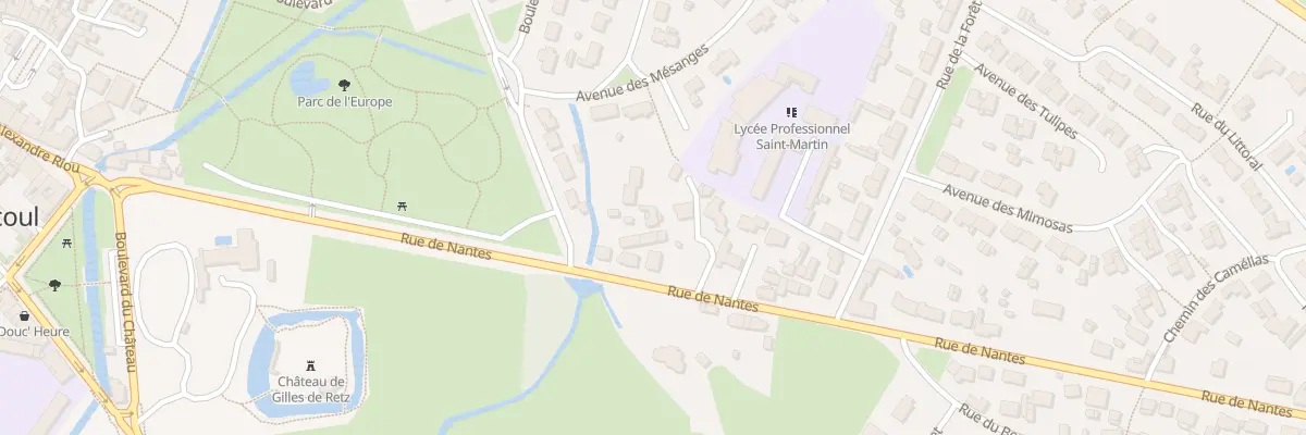 Plan du 9B Rue de Nantes à Machecoul-Saint-Même