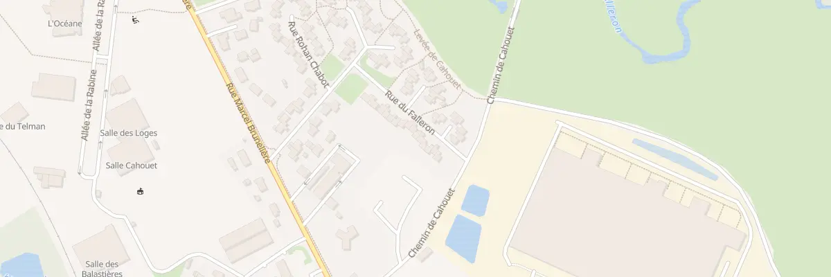 Plan du 20 Rue du Falleron à Moisdon-la-Rivière