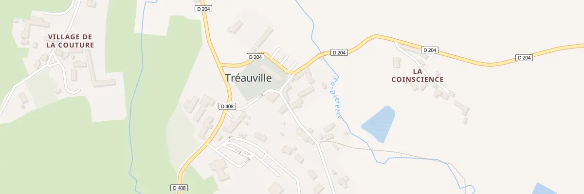 Plan du 5 L’Eglise à Tréauville
