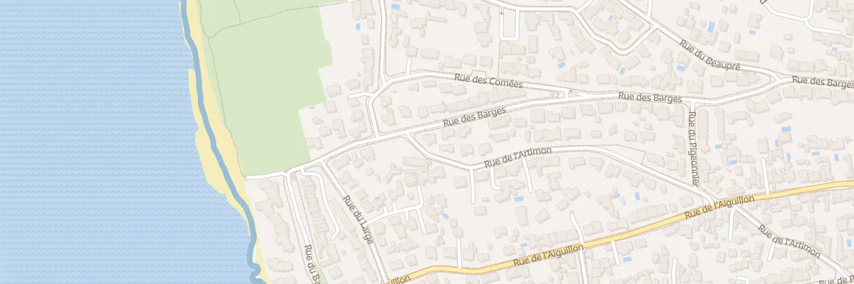 Plan du 89 Rue des Barges - Les Sables aux Sables-d’Olonne