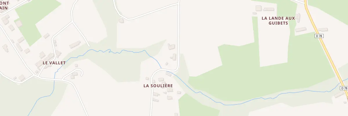 Plan du 5129 La Soulière à Plerguer