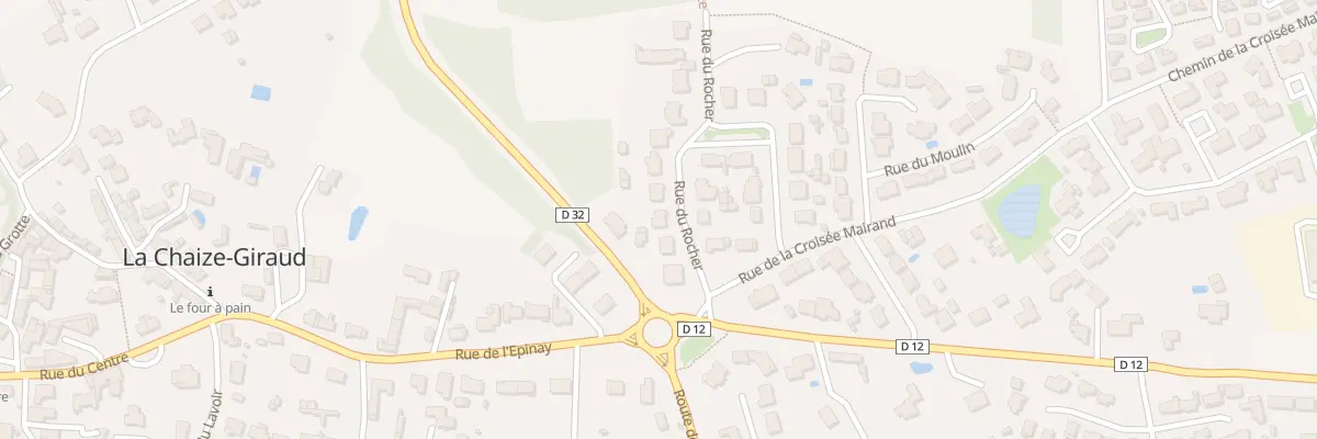 Plan du 3 Rue du rocher à La Chaize-Giraud