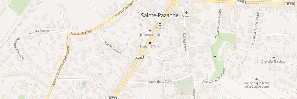 Plan du 41 Rue de l’Hotel de Ville à Sainte-Pazanne
