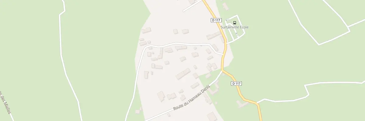 Plan du 9 Rte du Lerry à Surtainville
