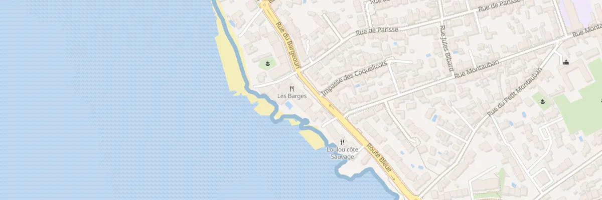 Plan du 5 Rue du Bargeouri aux Sables-d’Olonne