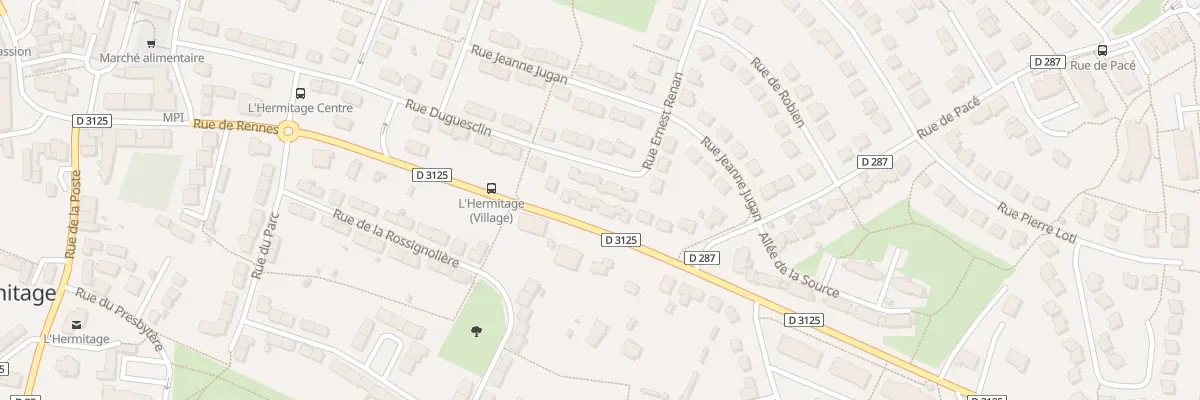 Plan du 28 Rue Duguesclin à L’Hermitage
