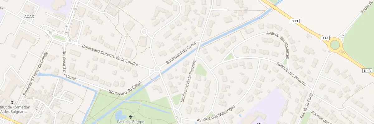 Plan du 5 Bd de la Pierrière à Machecoul-Saint-Même