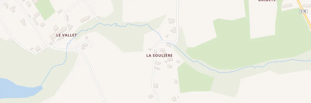 Plan du 5126 La Soulière à Plerguer