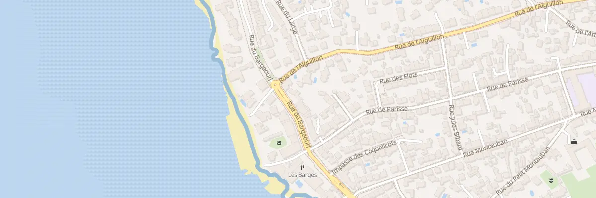 Plan du 16 Rue du Bargeouri aux Sables-d’Olonne