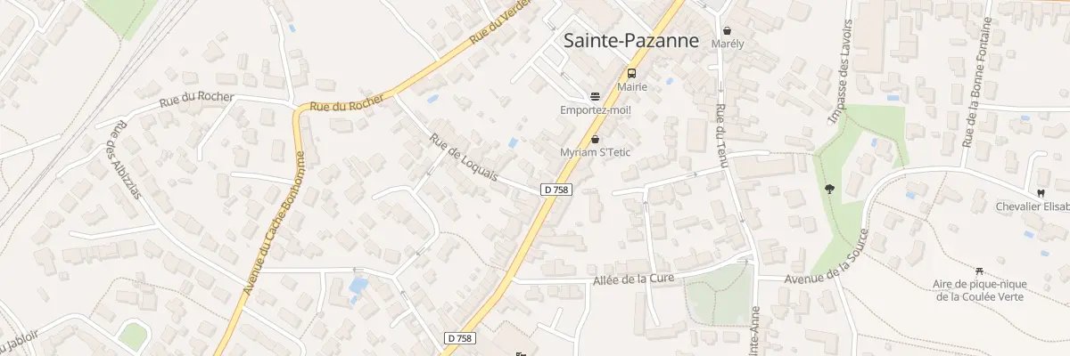 Plan du 26 Rue de l’Hotel de Ville à Sainte-Pazanne